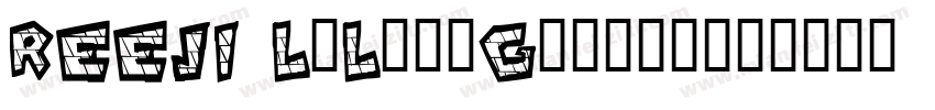 REEJI LiLingGothic字体转换